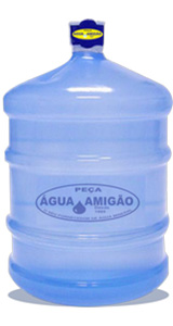 Garrafão padronizado água amigão